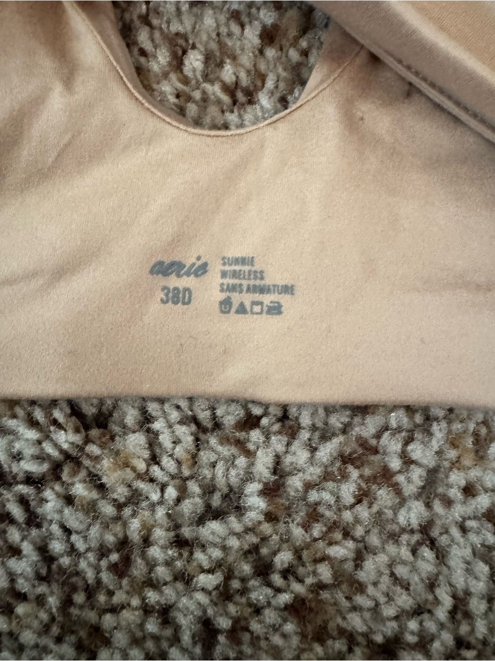 aerie Nude T-Shirt Bra with Light Padding - Picture 4 of 5